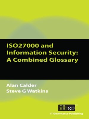 cover image of ISO27000 and Information Security